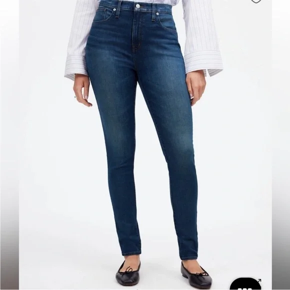 MADEWELL | 10” high rise  Skinny Jeans size 26 - Picture 2 of 15